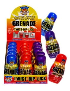 Tnt Mega Sour Grenade 50g x 15